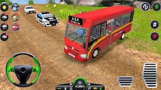 Real Coach Van Driving Simulator Games | Minibus Offroad Driving Video Game | Android Gameplay screenshot 4