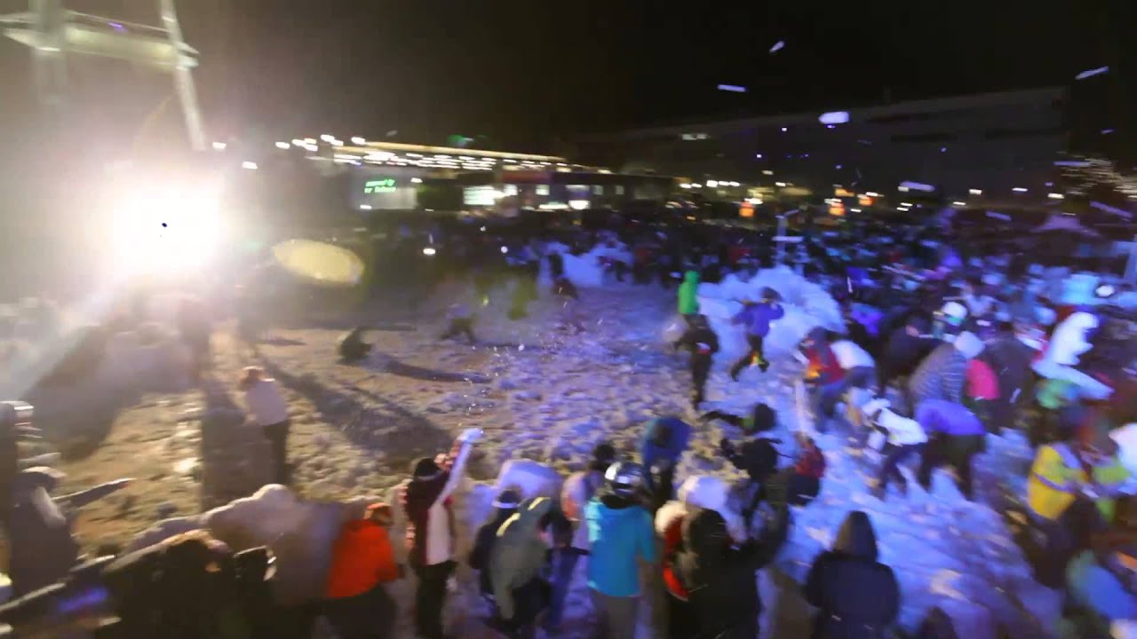World's Largest Snowball Fight - Contour Cameras - Snow Day | DEVINSUPERTRAMP