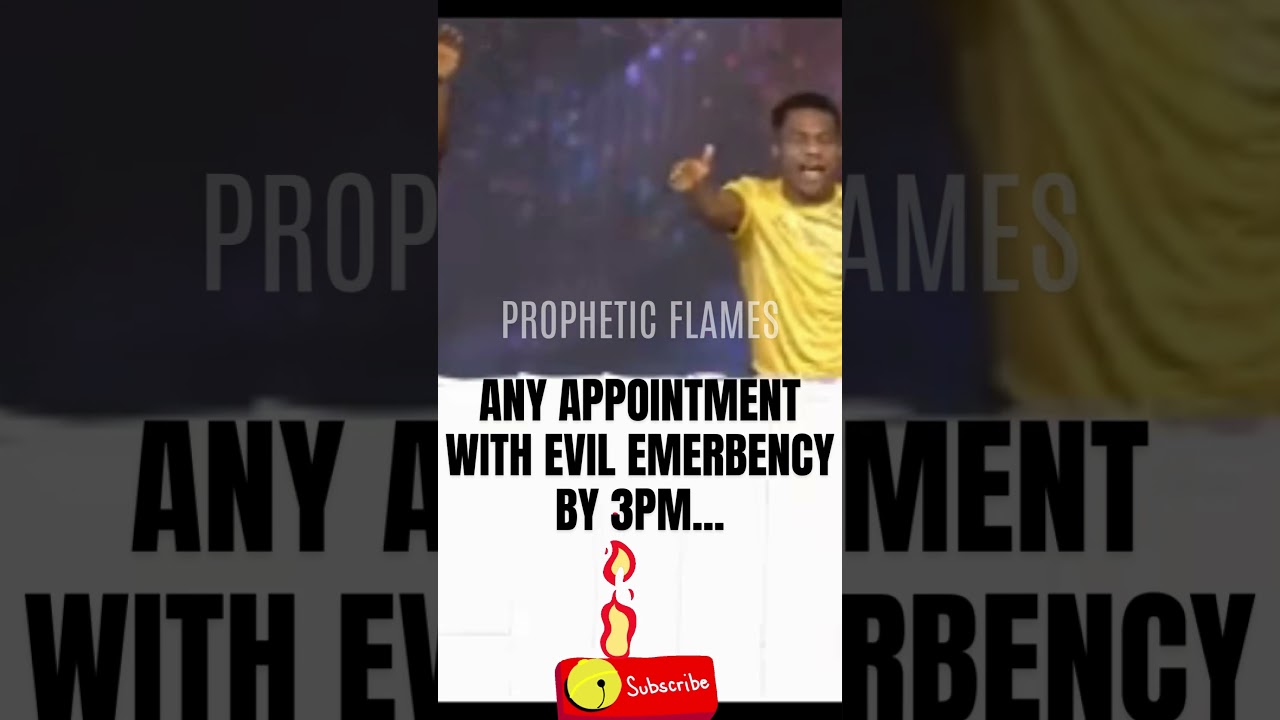 Any Appointment with Evil Emergency by 3pm Pastor Jerry Eze 