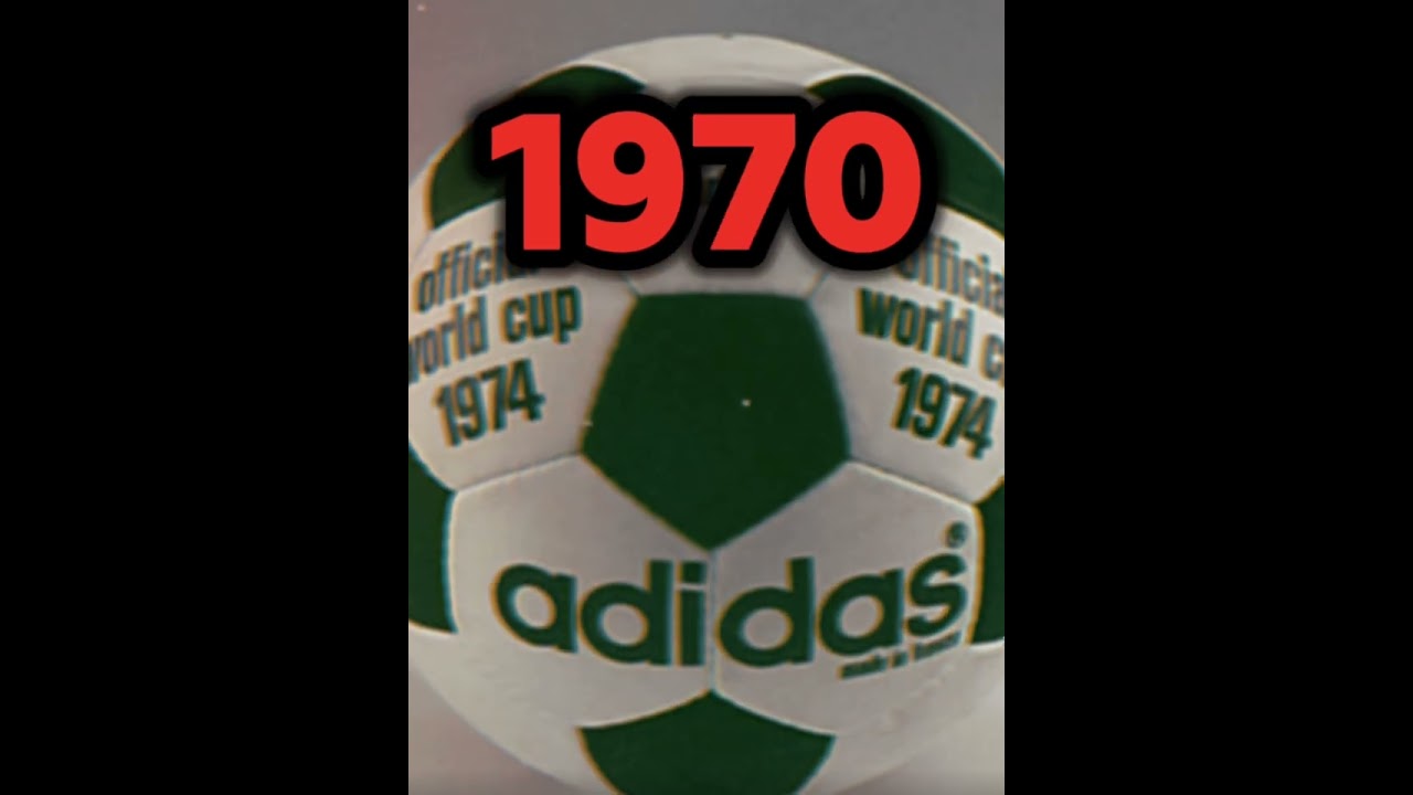 Every soccer ball from 1930-2025 