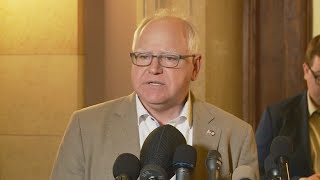 WATCH LIVE: Walz provides update on MN Special Session
