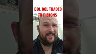 Official: Bol Bol traded to Detroit PISTONS!