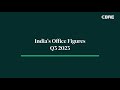 Cbre india  india office figures q3 2023