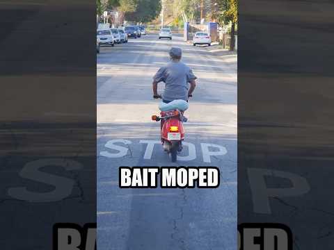 Bait Moped Prank  #joeysalads #pranks #funny