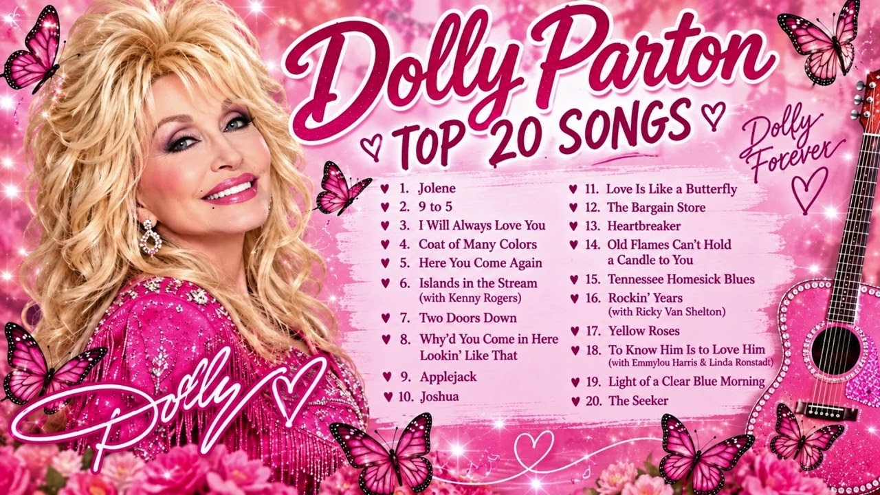 Dolly Parton Greatest Hits Collection - Top 10 Hits Playlist Of All Time - Best Country Songs
