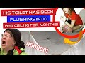 Toilet leaking from the base, Wax Ring Replacement How to guide for beginners.