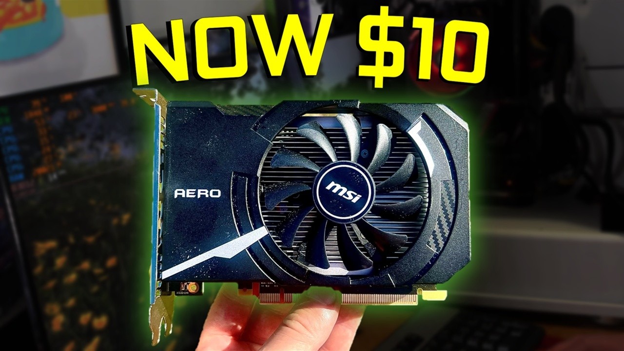 自作 Ryzen5 1600 240GB SSD 16GB RAM GT1030 I Bought Nvidia's GT1030 in 2026 - YouTube