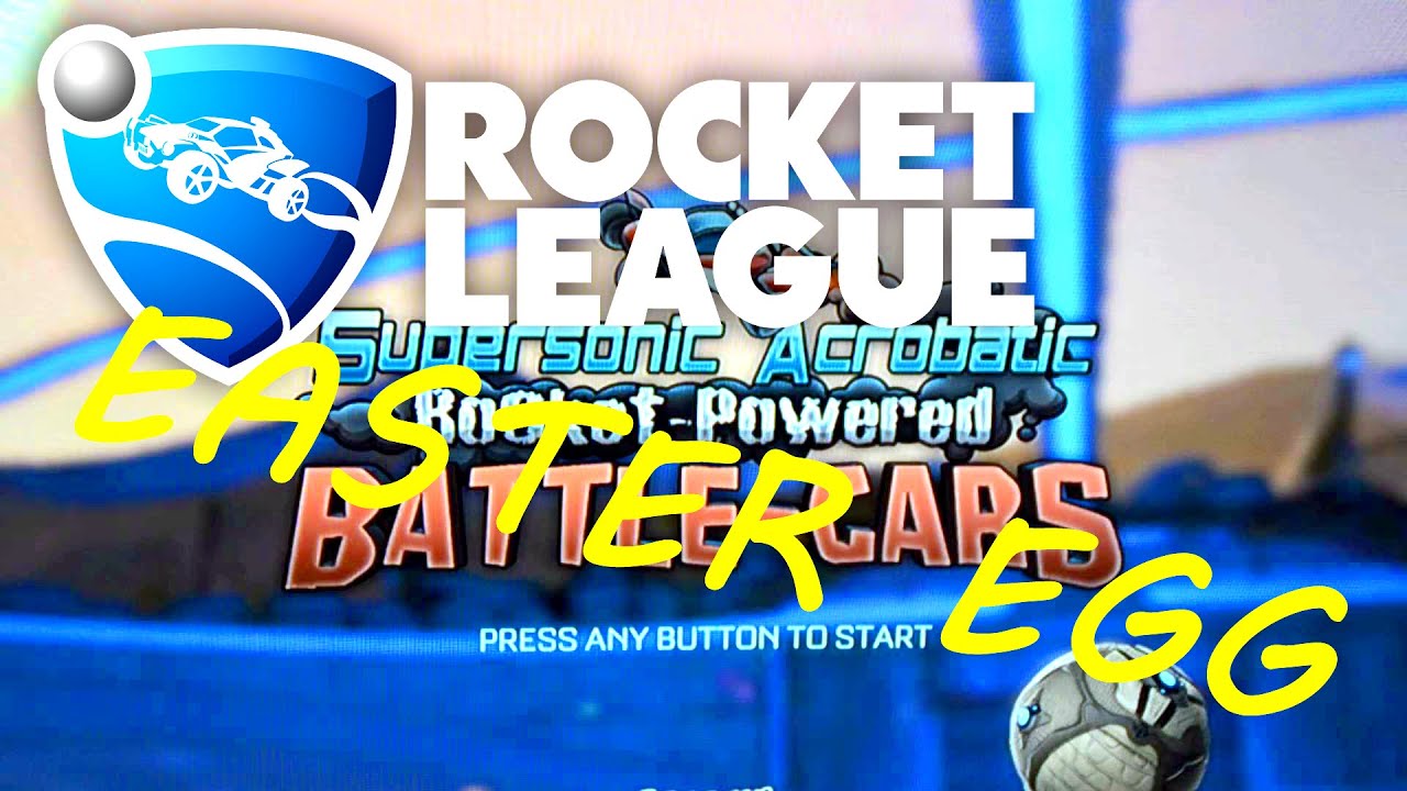 Rocket League Easter Egg! YouTube
