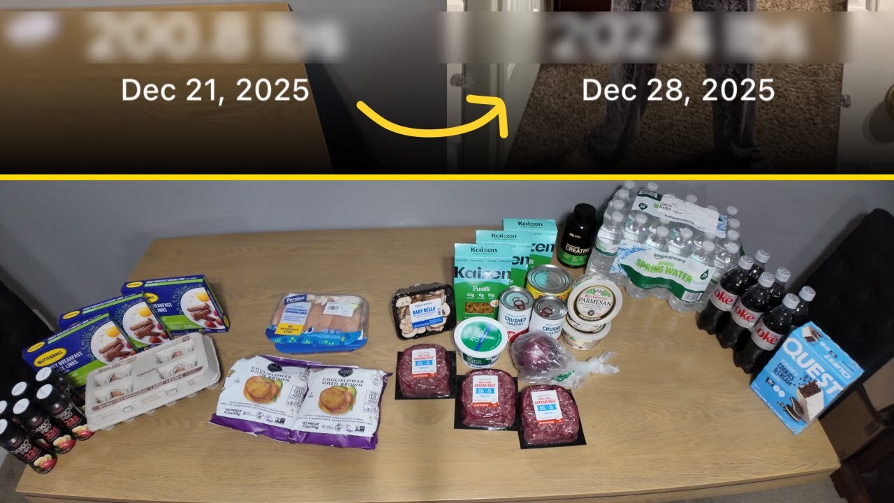 Weigh in and Grocery Haul! Return of the Fitness Journey Vlog 17!