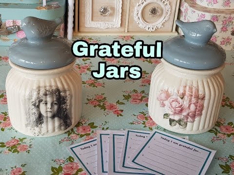 DIY Grateful Jar | Poundland | Craft Fair Idea | Cheap Gift birthday or