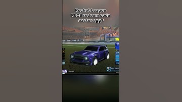 Rocket League RLCS redeem code easter egg? | CODE: 9914