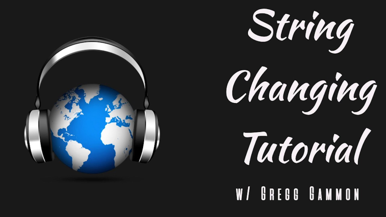 How to change acoustic guitar strings YouTube