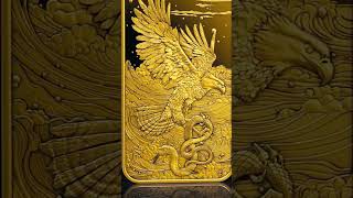 2025 LGM The Eagle and The Serpent 1/2 Gram Gold .9999 Proof Bar w/ COA