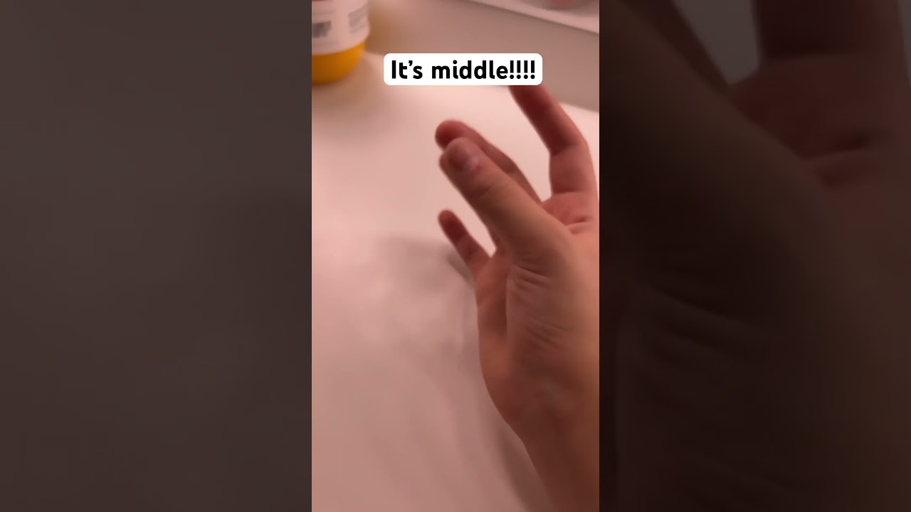 It’s middle!!! 