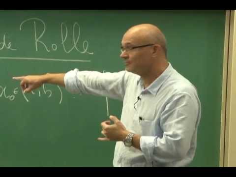 Cursos Unicamp: Cálculo 1 / aula 31 - Teorema do Valor Médio - parte 2