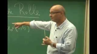 Cursos Unicamp: Cálculo 1 / aula 31 - Teorema do Valor Médio - parte 2