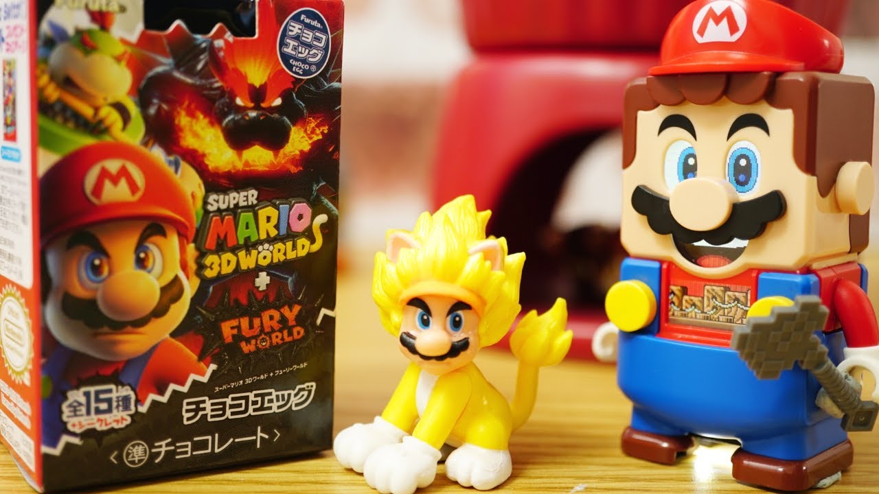 LEGO Mario stopmotion anime!「Super mario 3D world + FURY WORLD