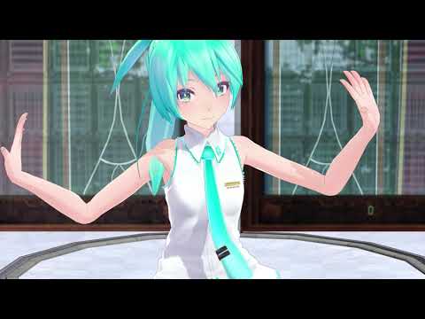 【MMD】Tdaシスターズ Tda式初音ミク_ハイポニテ髪 愛言葉Ⅲ