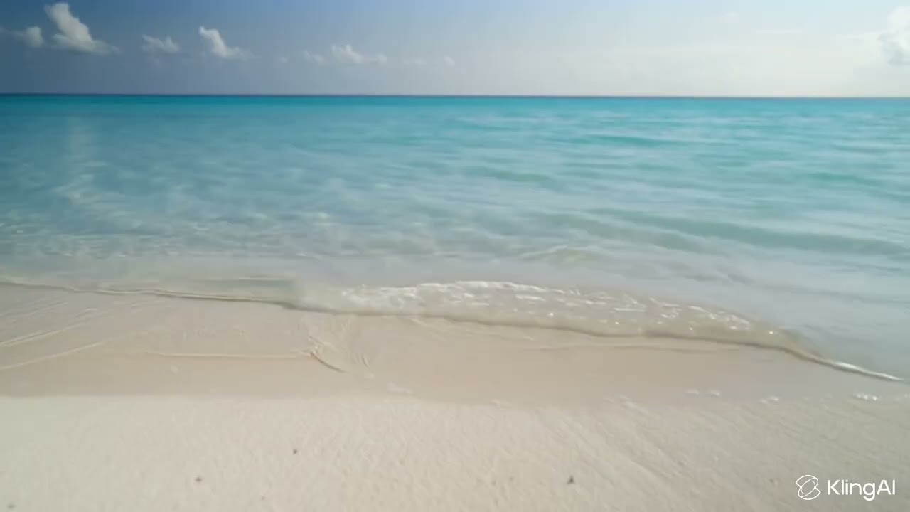 Turquoise Dream Beach — Calm Sea for Deep Sleep, Focus & Stress Relief | 4K Relax