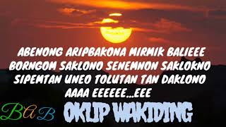 Bar Abib Bandoklip Wakiding