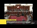 Salvador del Solar expone política general del Gobierno y solicita voto de confianza