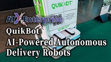 QuikBot’s AI-Powered Autonomous Delivery Robots | ATxEnterprise 2025