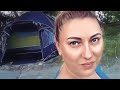Отдыхаем с палаткой на речке под Киевом | ловим летние деньки