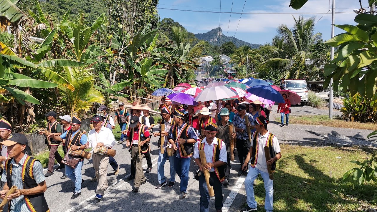 ADAT SUKU DAYAK BIDAYUH KAMPUNG PICHIN| PERARAKAN RITUAL GAWAI PADI (MIN-CE BINE)