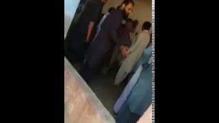 Clash Between Police man and PPP Leader - Mehrabpur Videos