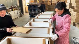 Jinan Tri-Tiger Wooden Furniture Packaging Production Line