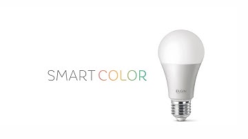 Lâmpada Inteligente Smart Color 10W e 15W Elgin com WI-FI | Compatível com Alexa e Google Home