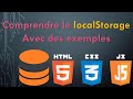 Comprendre le localstorage pour dbutant avec exemples en javascript 2021 donnes persistantes