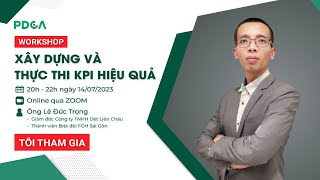 Workshop: XÂY DỰNG VÀ THỰC THI KPI HIỆU QUẢ