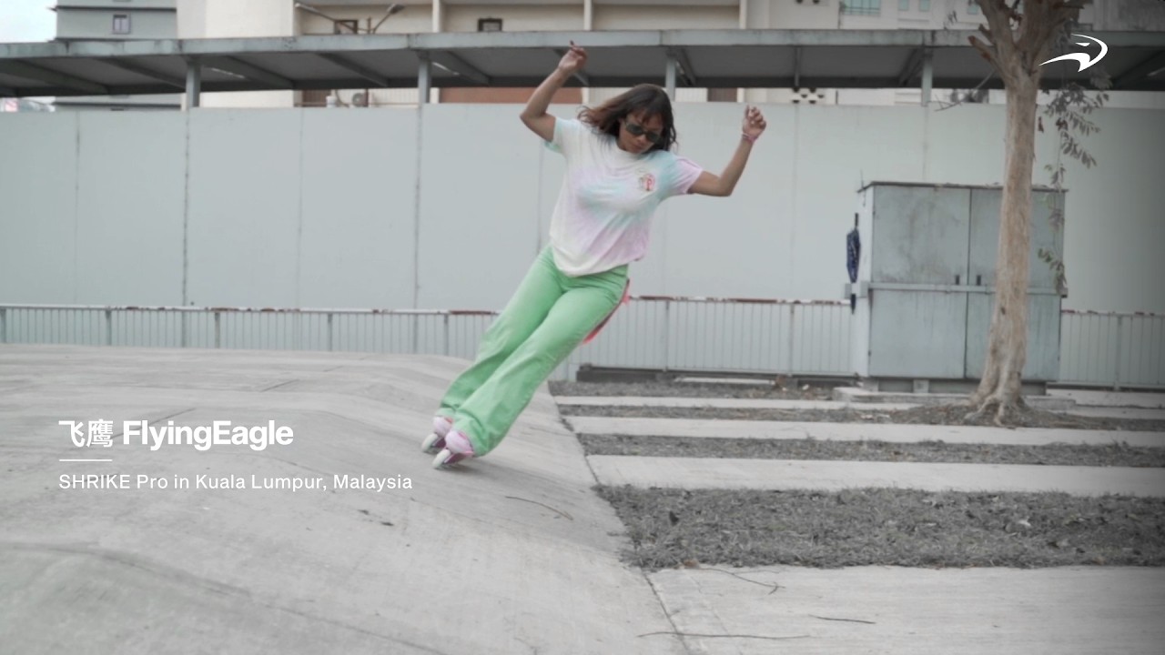 Городское катание на скейтборде в Куала-Лумпуре, Малайзия, с FlyingEagle SHRIKE Pro.