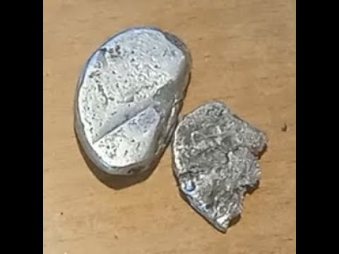 Серебро из неликвидного слитка - YouTube