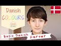 Basic Danish: COLOURS 🌈