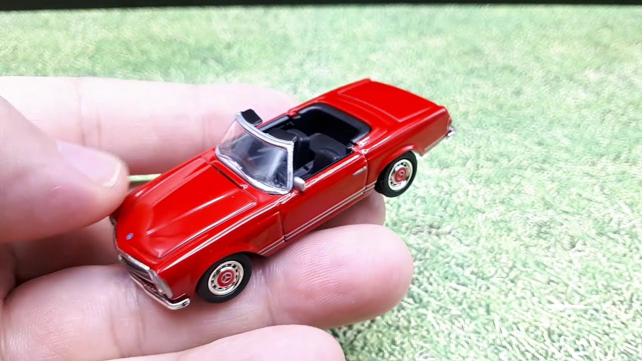 1/64 Mercedes Benz 280SL by Kyosho , diecast car model review