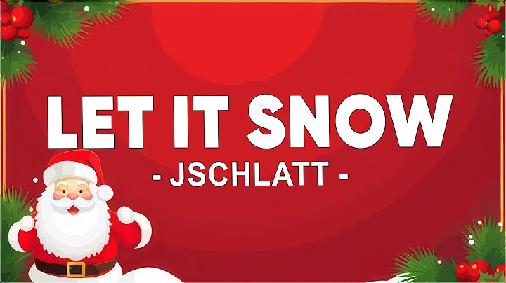 Jschlatt - Let It Snow! Let It Snow! Let It Snow! (Lyrics) Christmas Songs
