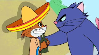 Cat And Keet Smart Cat vs Bully Gangsters Funny Animated Cartoon Shows For Kids Chotoonz TV