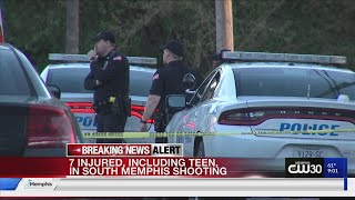 7 People Injured In South Memphis Shooting