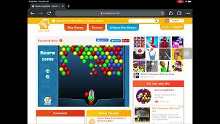 Bouncing balls in novel games in 2020