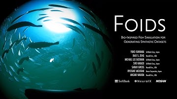 【SIGGRAPH ASIA  2021】Foids: Bio-Inspired Fish Simulation for Generating Synthetic Datasets