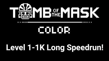 Tomb Of The Mask Color - Level 1-1000 Long Speedrun!