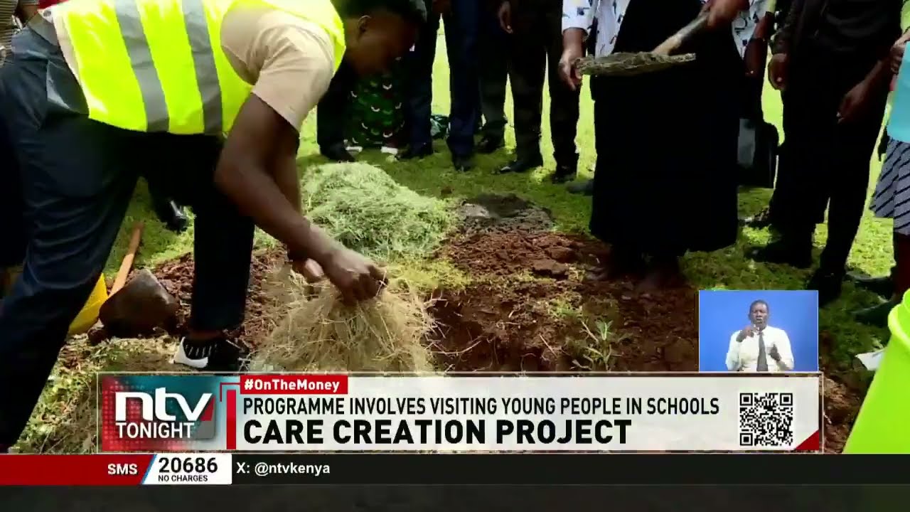 Green Blue Foundation Africa campaign to encourage young people to take care of the environment