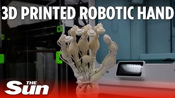 Revolutionizing robotics: 3D printed robotic hand with synthetic bones, ligaments, and tendons