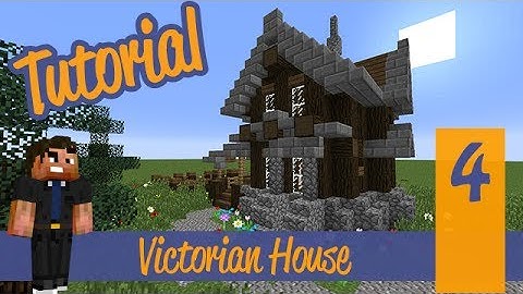 Minecraft Tutorial - Small Survival Victorian Mansion/House Ep. 4 Ps4/Ps3/Xbox360/PE/PC