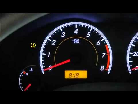 50 Corolla HowTo Tire Pressure Monitoring System TPMS 2010 Toyota