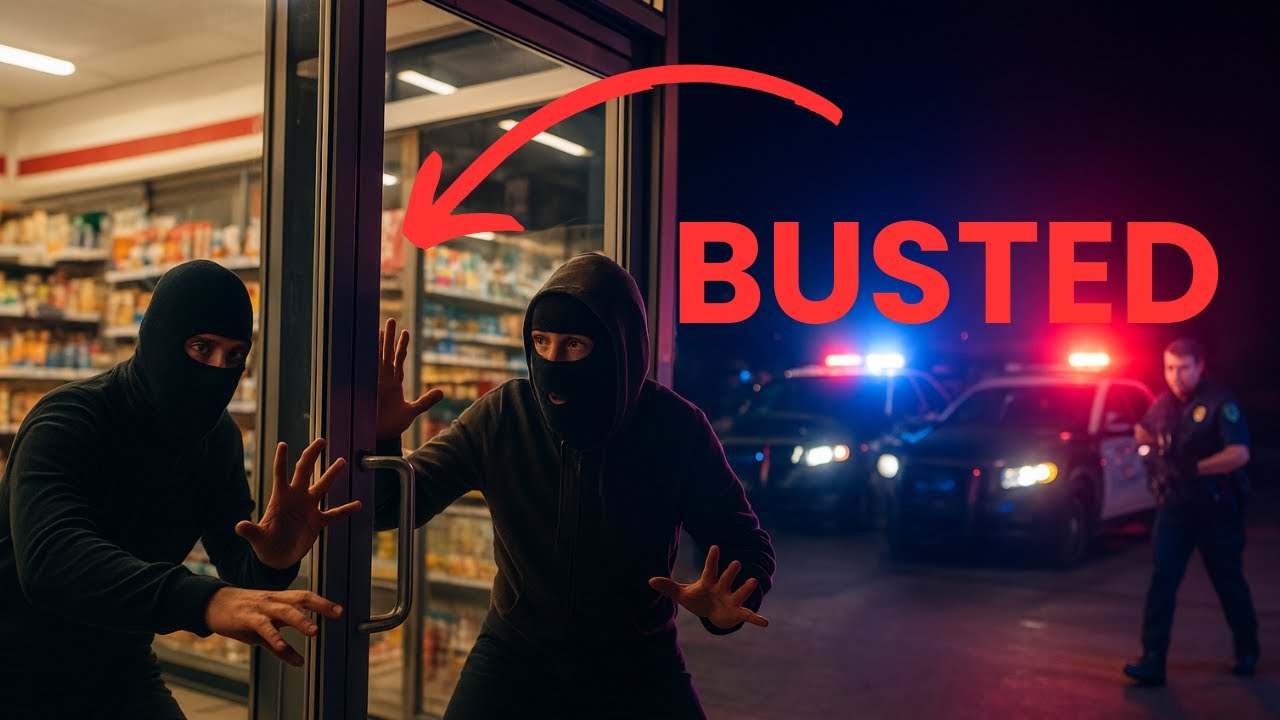 When Thieves Rob The WRONG Store And Get LOCKED In! - YouTube