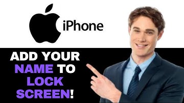 How to Add your Name to iPhone Lock Screen (2024)