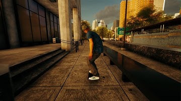 Session: Skate Sim Waterfall Dusk Line